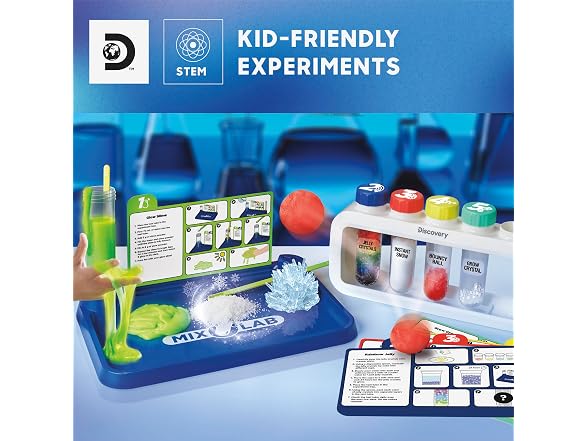 Discovery Sensory Science Test Tube Chemistry Lab