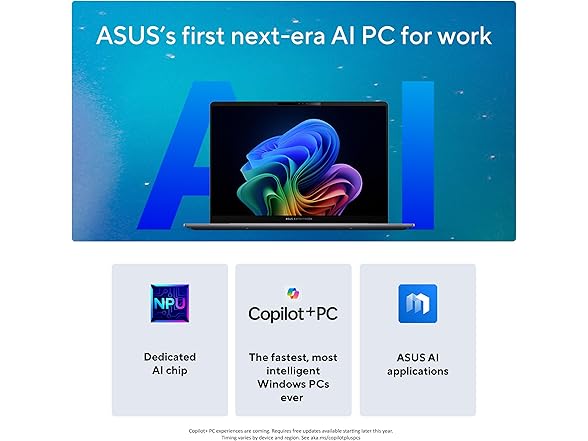 ASUS ExpertBook P5 Copilot+ PC AI Laptop