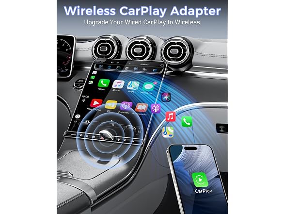 vnilrgle Wireless CarPlay Adapter 2026