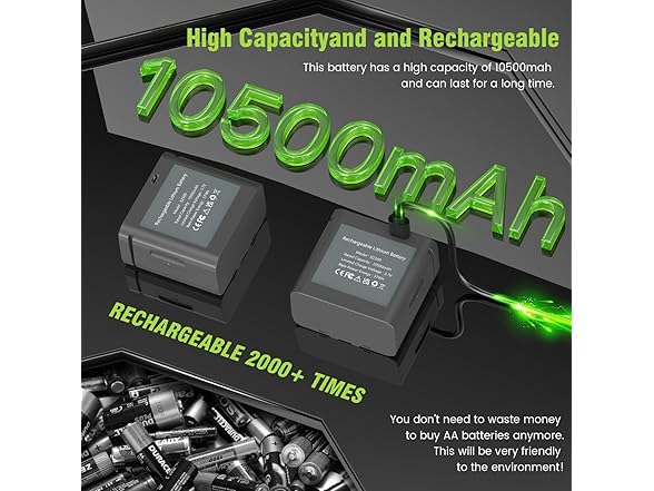 METACUCU Rechargeable Lithium Battery