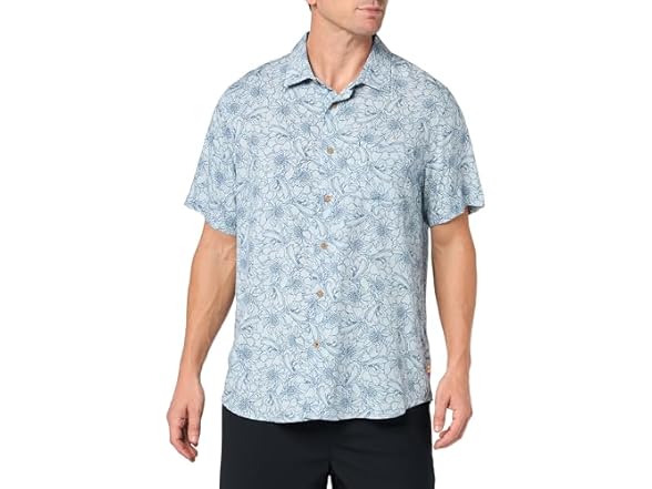 Unionbay Mens Rayon Shirt Haze