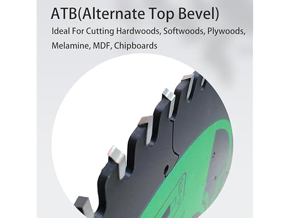 7-1/4" 24T Circular Saw Blade Teflon