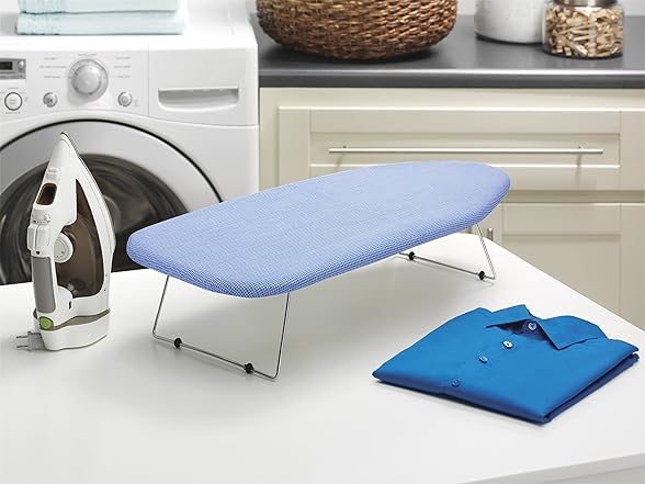 Whitmor Blue Tabletop Ironing Board