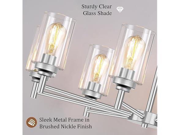 Sucolite B0DLFTB79G 8-Light Chandelier for Dining 