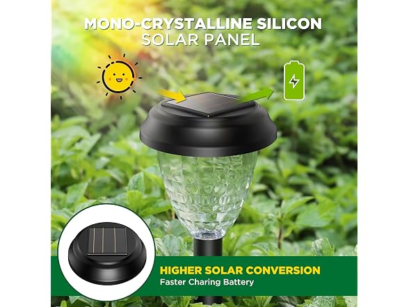 URAGO Super Bright Solar Lights Outdoor