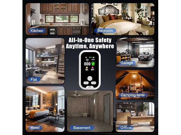 4-in-1 Carbon Monoxide Detector