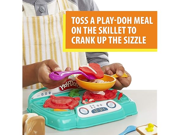 Play-Doh Kitchen Creations Stovetop Super Set