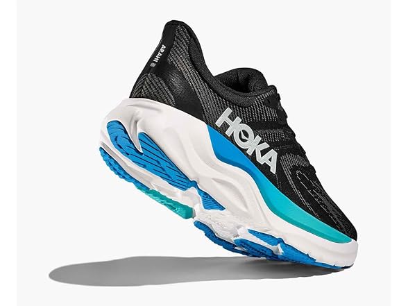Hoka Men's Arahi 8 Black/Skyward Blue 14