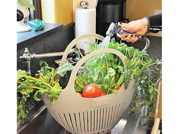 Hutzler Garden Colander, Green, Large