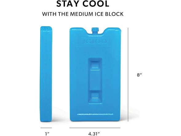 Igloo Medium Maxcold 2 Pack Ice Block