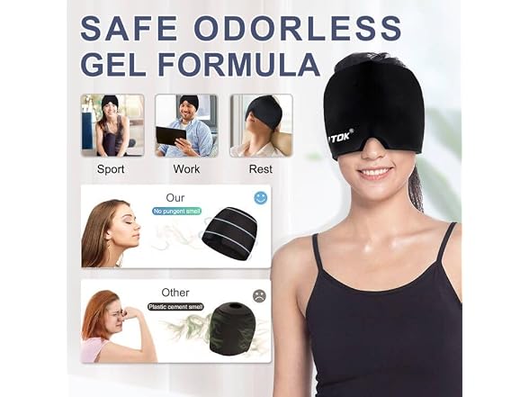 EXQUISLIFE Migraine Headache Relief Cap