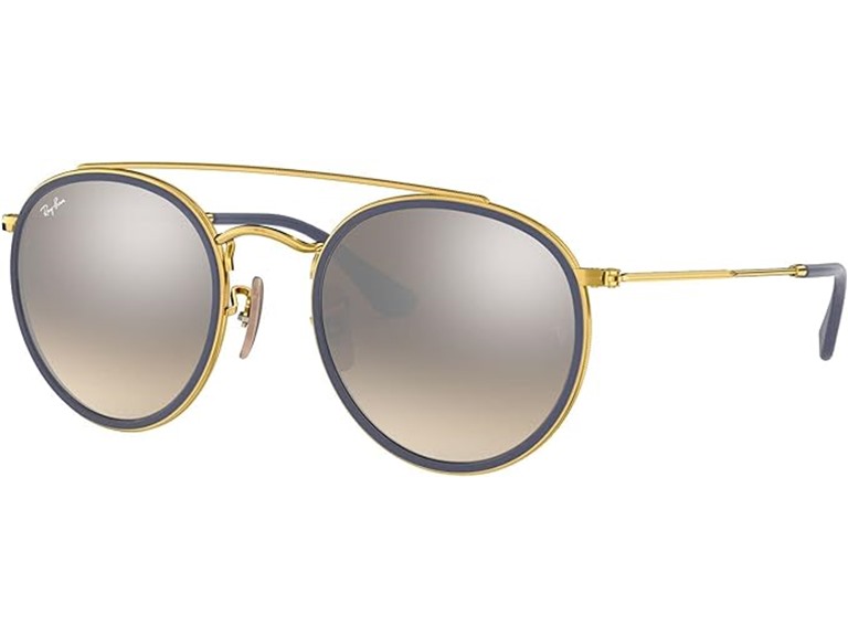 Ray-Ban Rb3647n Double Bridge Round Sunglasses