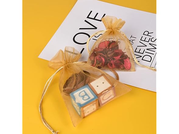 XCFWin Premium Organza Bags