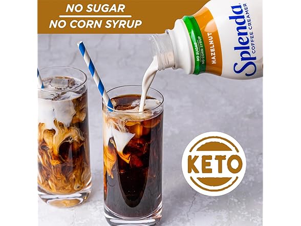 SPLENDA Sugar Free Hazelnut Coffee Creamer