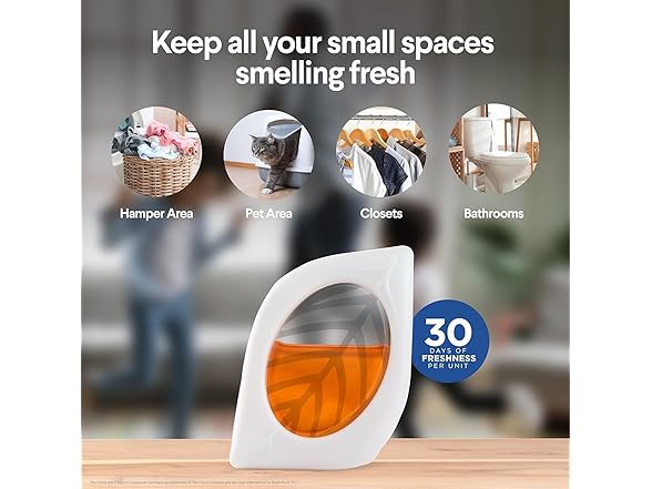 Clorox Fraganzia Air Freshener 4ct