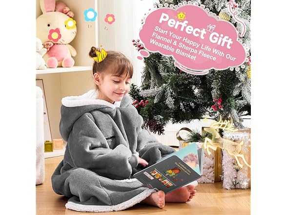 IFNOW W2355 Wearable Blanket Kids5