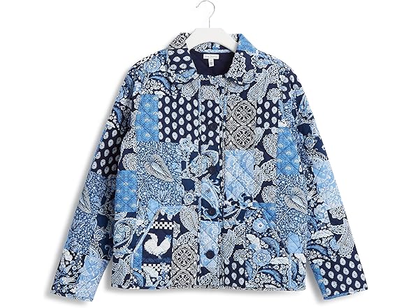 Vera Bradley Quilted Jacket Patchwork (XL)
