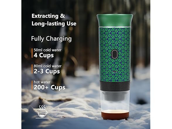 HX HECLX Coffee Maker for Camping