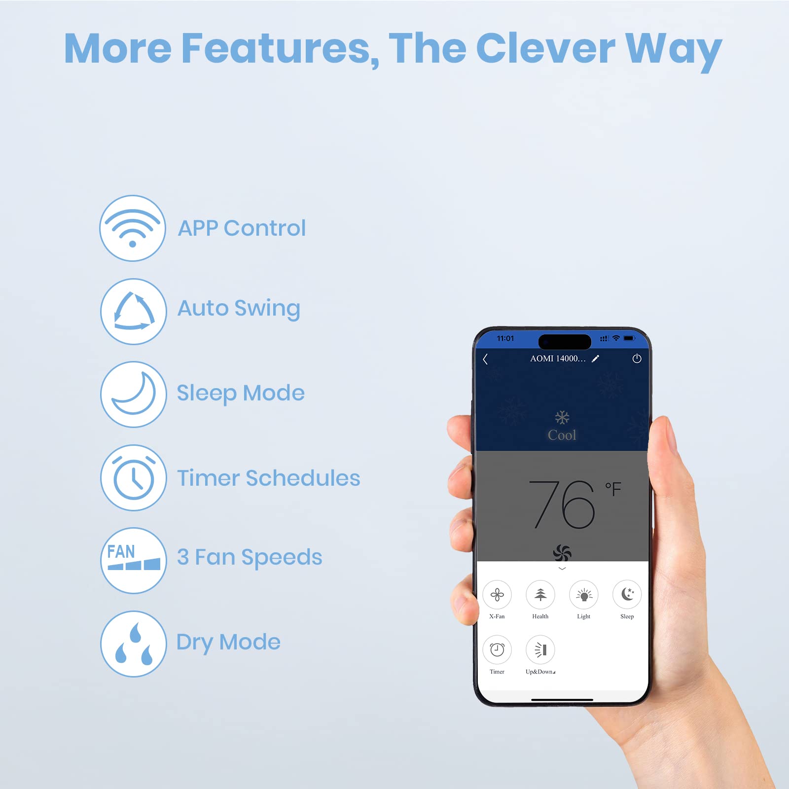 TOSOT 14,000BTU Smart Portable AC with Heat - Gallery 15