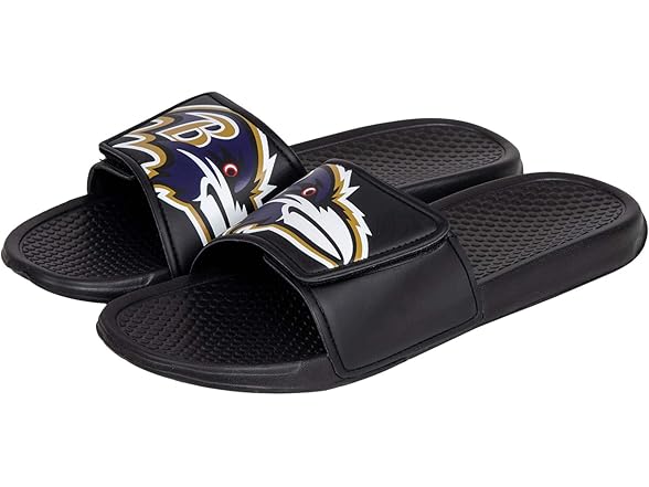 BALTIMORE RAVENS (11-12) Mens Cropped Big Logo Slide
