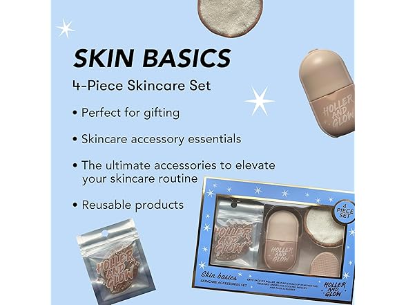 Holler & Glow Skin Basics Skincare Accessories