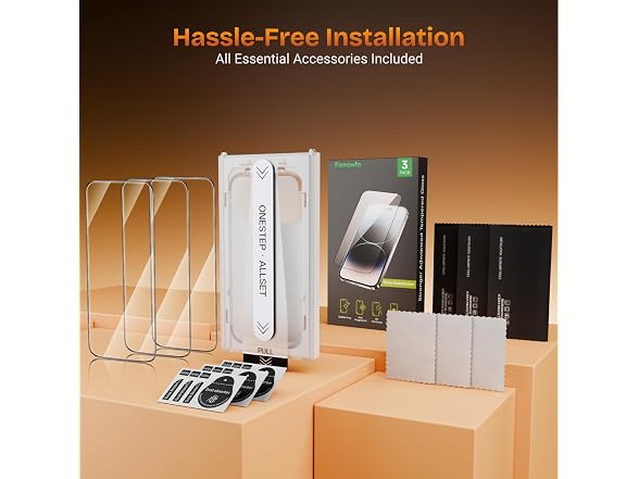 Firstorch Screen Protector, 3 pack