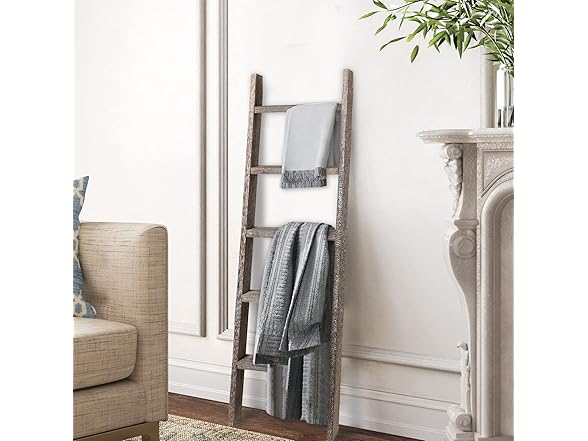 KIAYACI KIAYACI 5-Tier Blanket Ladder for The Living 