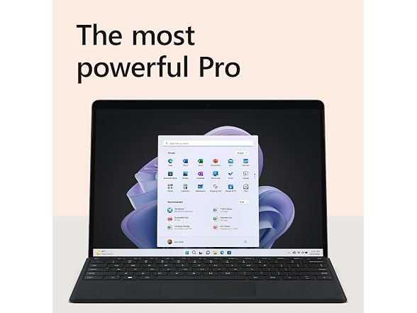 Microsoft Surface Pro 9 (2022), 13\" 2-in-1 Tablet & Laptop, Thin & Lightweight, Intel 12th Gen i5 Fast Processor for Multi-Tasking, 8GB RAM, 256GB Storage with Windows 11, Graphite Microsoft Copilot (Open Box)