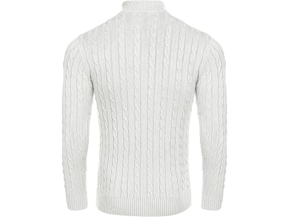Coofandy Men (XXL) Half Zip Sweater Slim Pullover