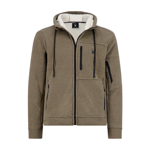 Spyder Mens Sherpa Bonded Sweater Hoodie - Gallery 4