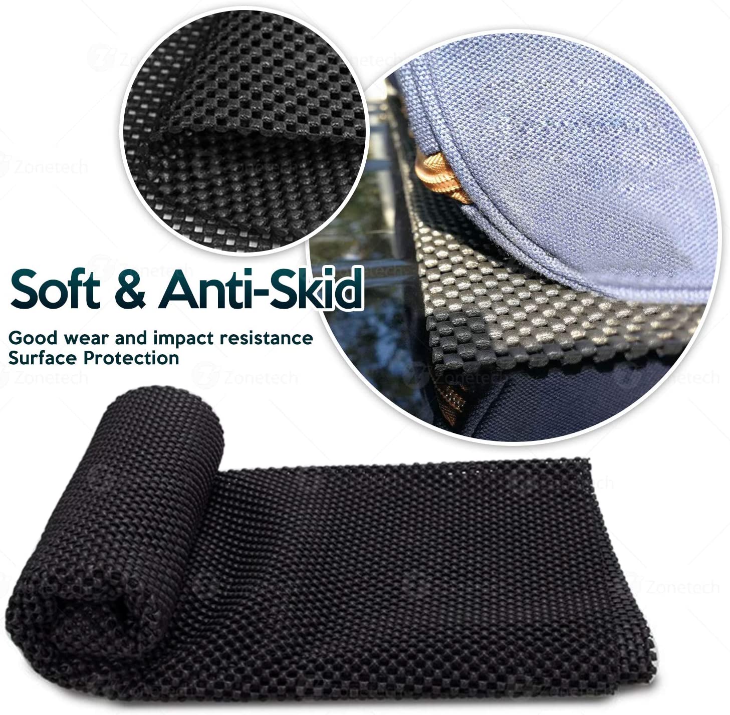 Zone Tech Car Roof Cargo Bag Protective Mat - Gallery 9