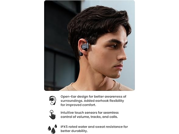 Cleer ARC II Open Ear Wireless Headphones