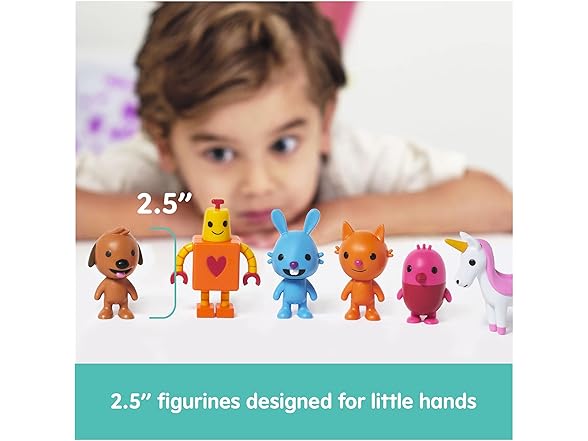 Sago Mini, Figurine Pack with 6 Toy Figures Set