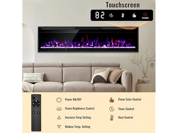 TaleBoy Insert Electric Fireplace