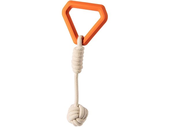 Carhartt Rubber Monkey Fist Dog Pull Blaze Orange