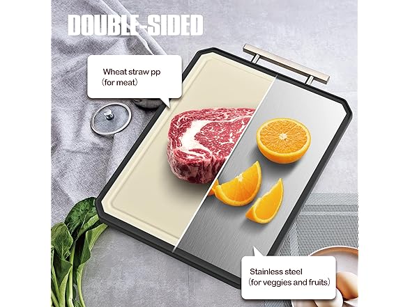 Stainless Steel Cutting Board Set