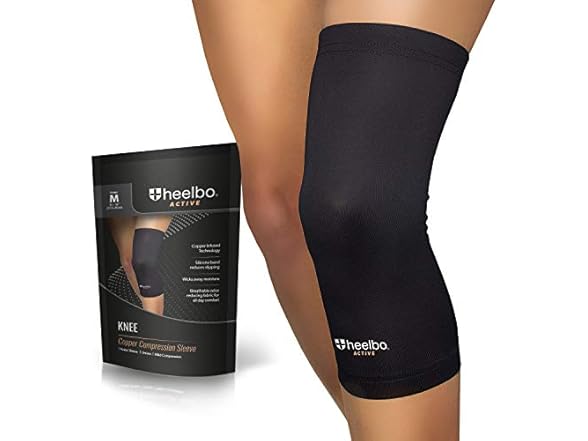 Heelbo Heelbo Knee Compression Sleeve with Copper