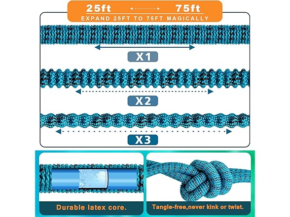 75FT Expandable Garden Hose