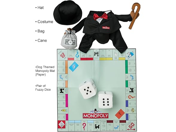 California Costumes Mr. Monopoly Costume