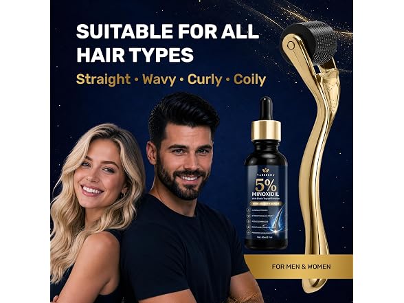 Yabercha 5% Minoxidil Kit for Men