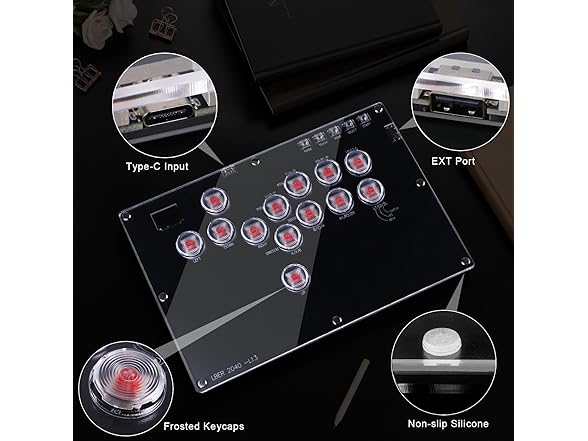 DO-CAM Arcade Stick Leverless Controller L13