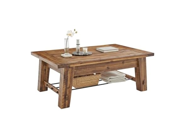 Alaterre Durango 48in Coffee Table Wood