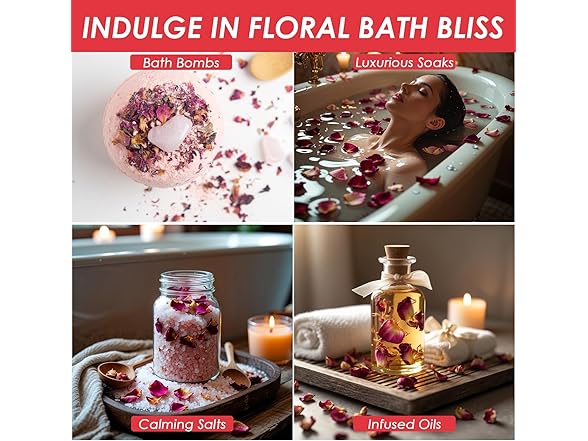 Cure Wid Pure Certified Organic Dried Rose Petals 1 oz