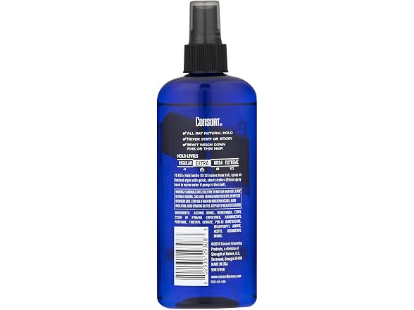 Consort Hair Spray 8 Ounce Unscented Extra Hold