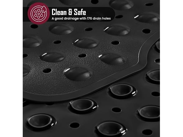 LUX D?cor Non-Slip Bathtub Mat, Extra Large 4