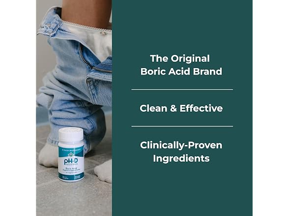 pH-D Boric Acid Suppositories