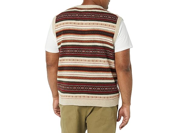 Amazon Essentials Men Lambs Wool Sweater Vest