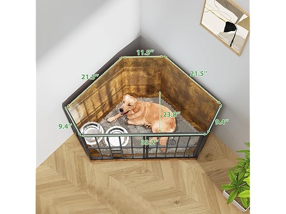 MODCART Medium Dog Crate Furniture, 42”
