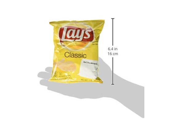 Lay's Regular, 1 Ounce Bags (Pack of 48)