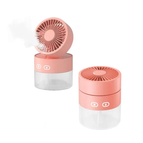 Mist Cooling Fan Compact Desktop Fan - Gallery 10